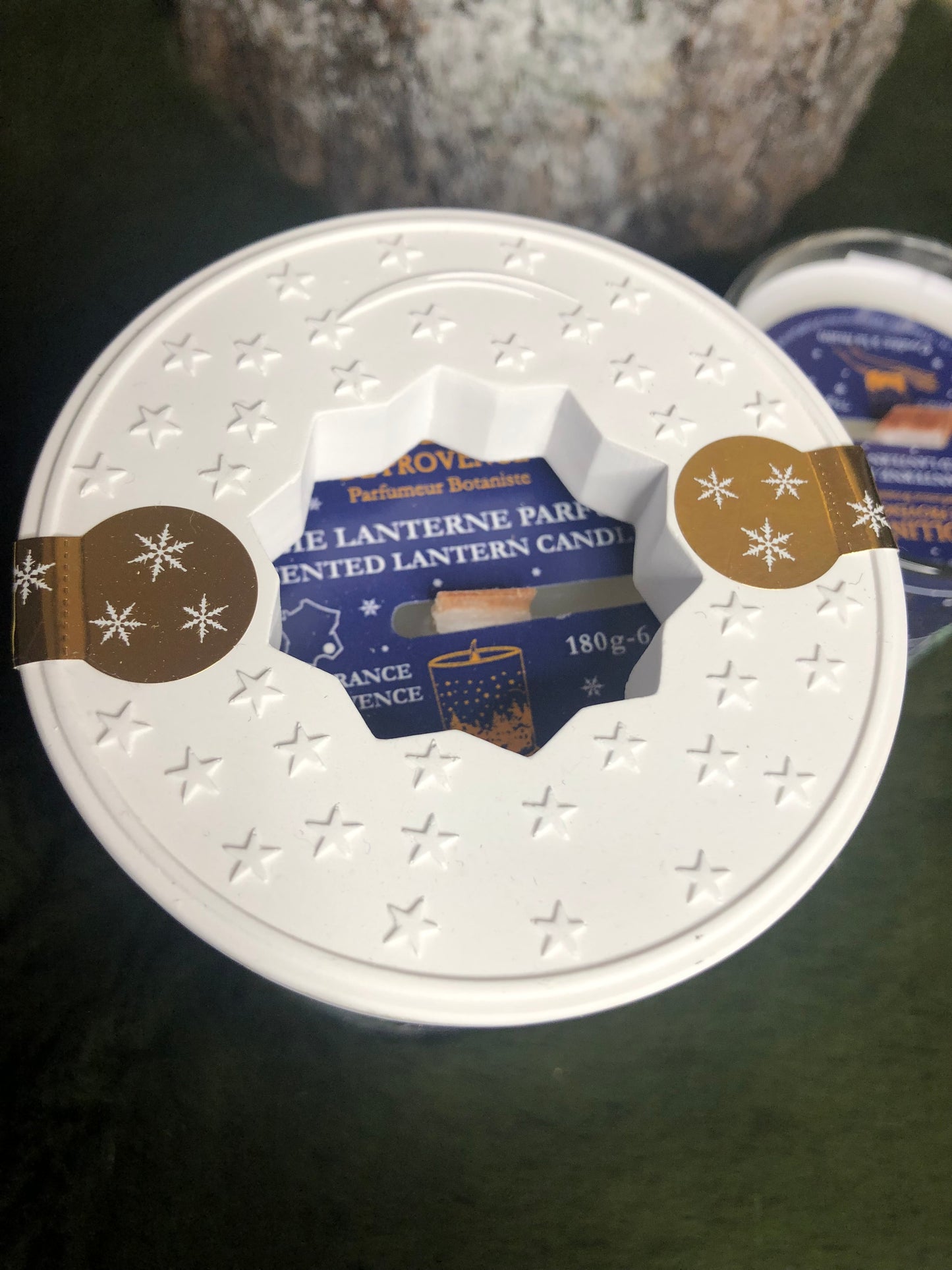 Bougie « Couronne de Noël »