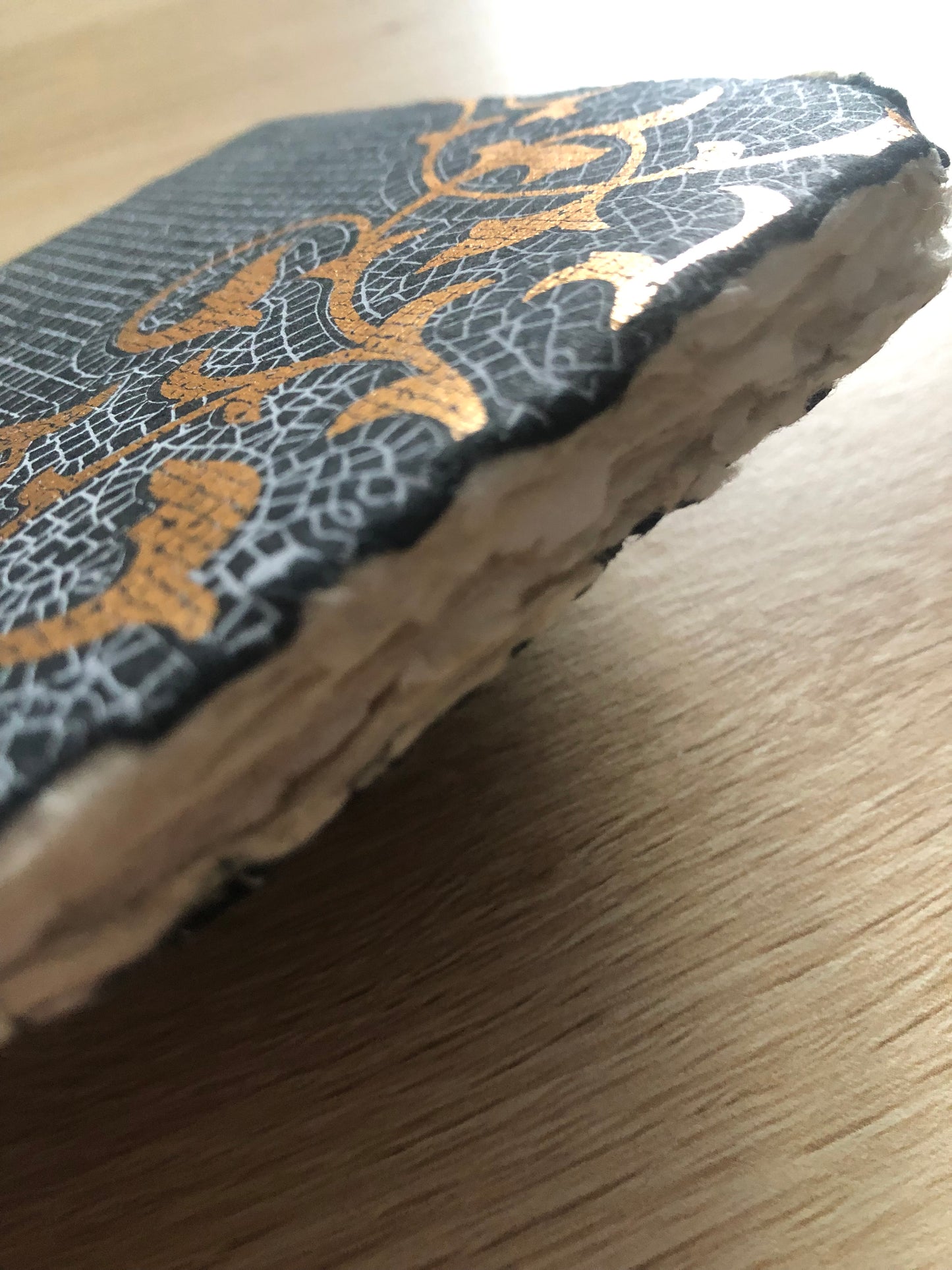 Carnet en parchemin – Entrelacs