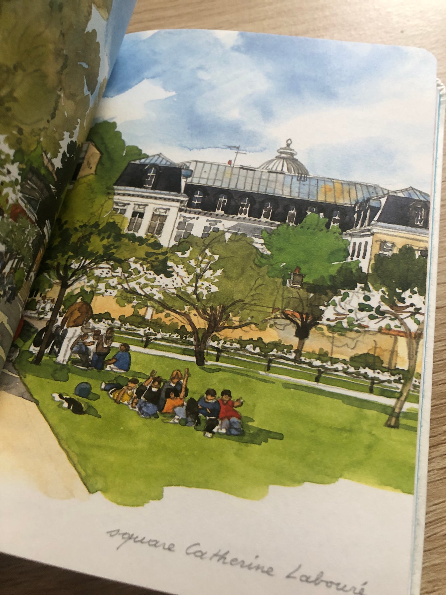 Carnet Notebook – Jardins de Paris
