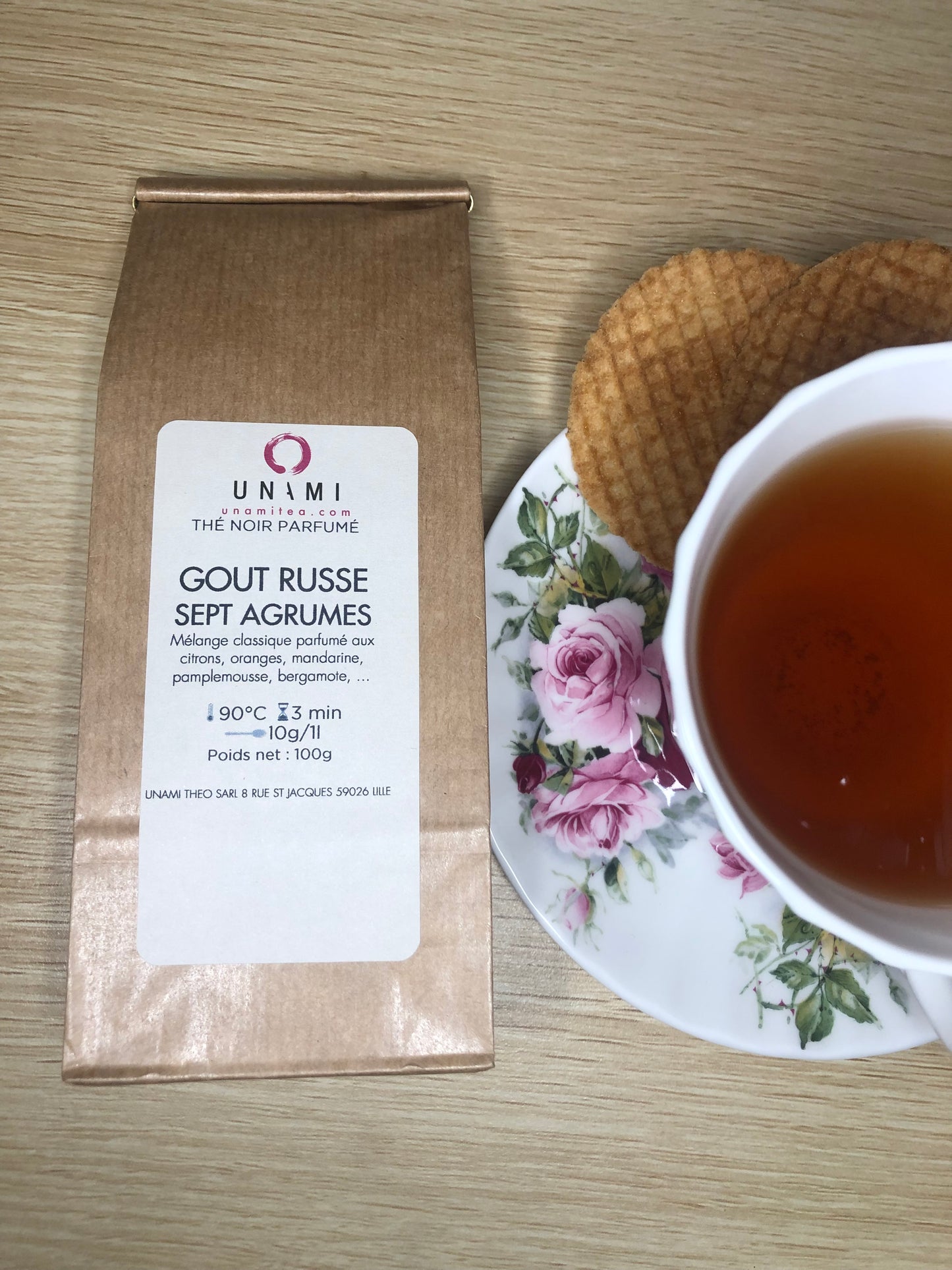 Thé Noir – Goût Russe 7 Agrumes – Unami
