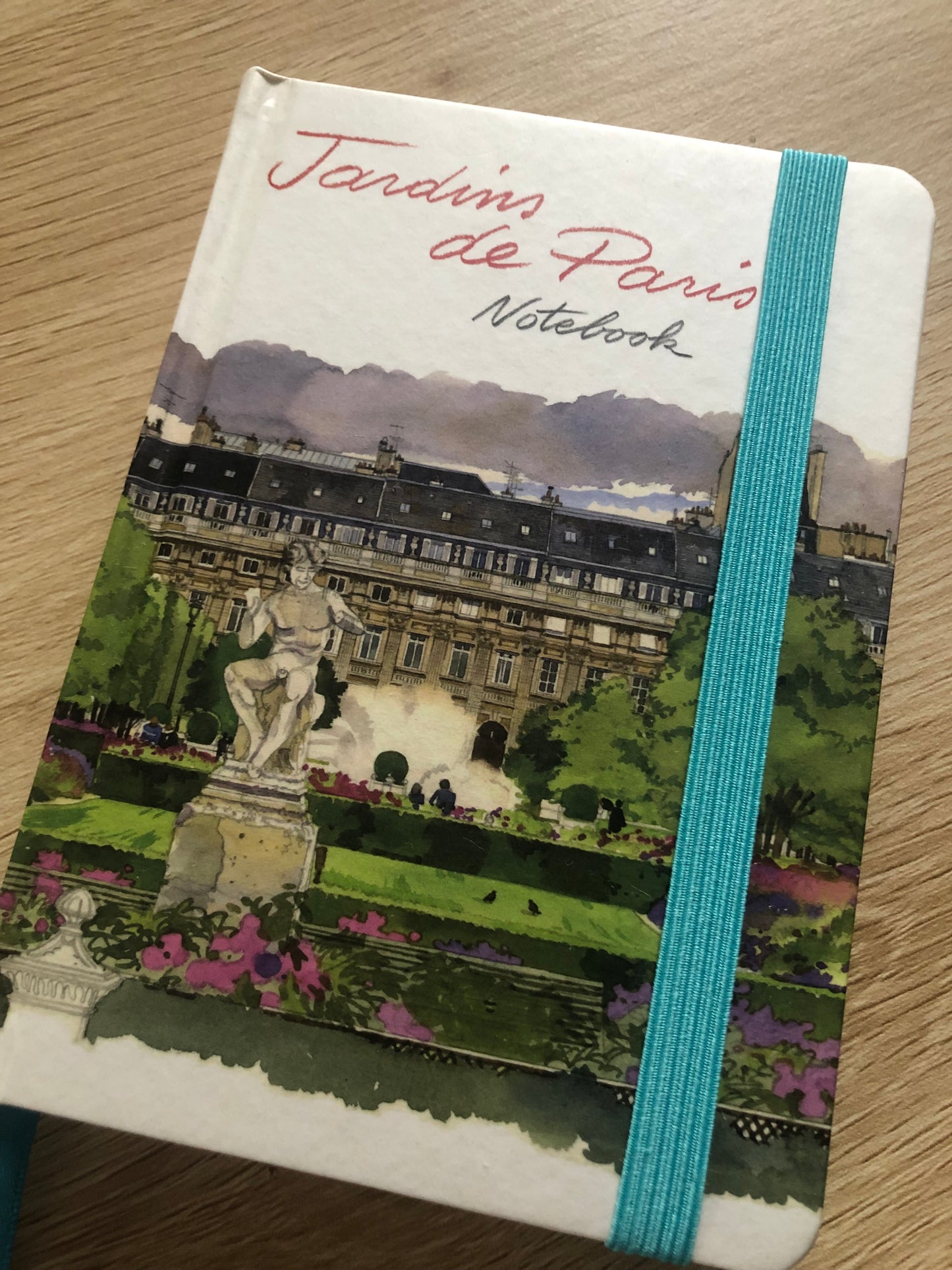 Carnet Notebook – Jardins de Paris
