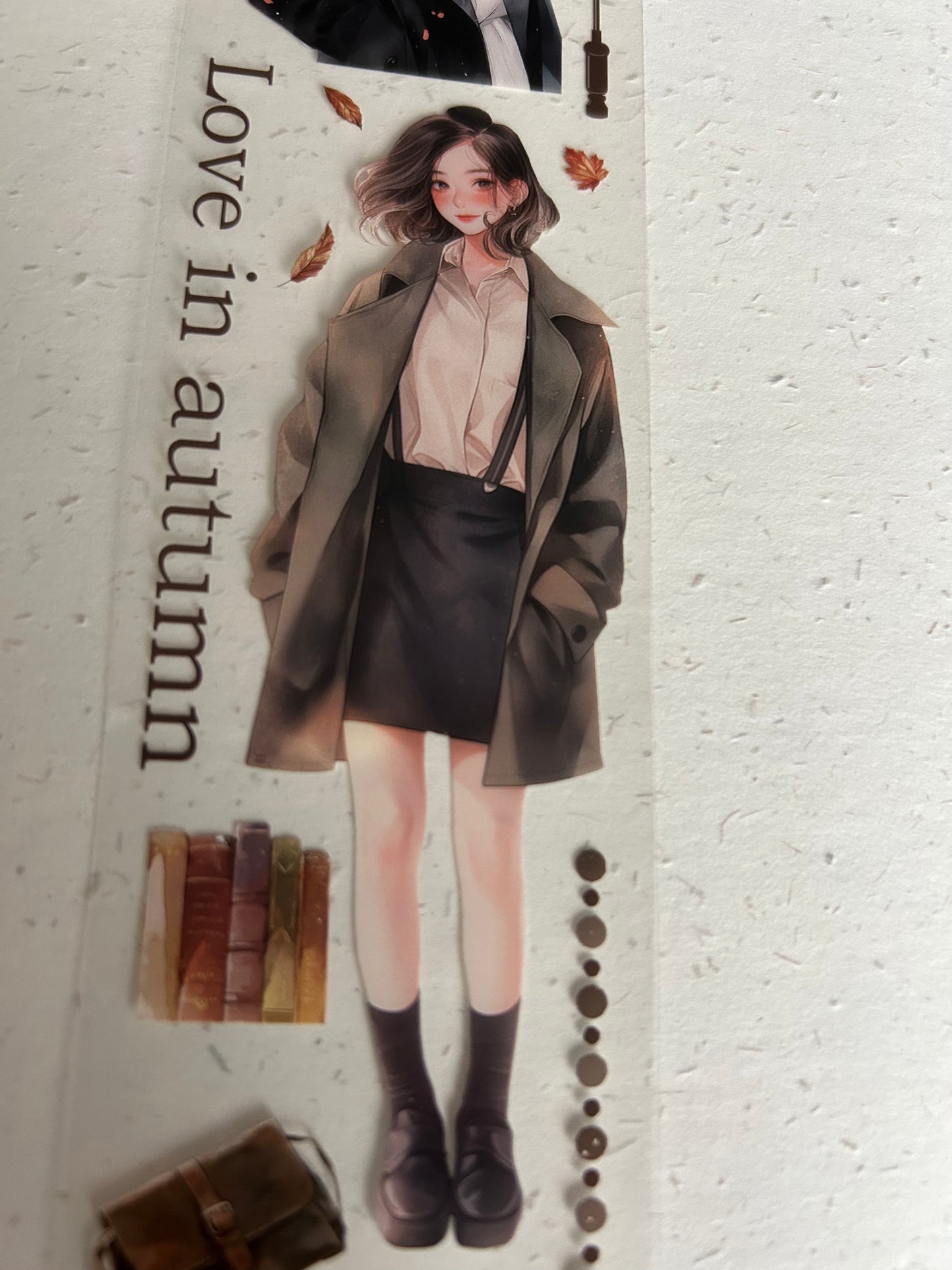 Bande de Masking Tape en PET – Jeunes Femmes Modernes & Couleurs d’Automne