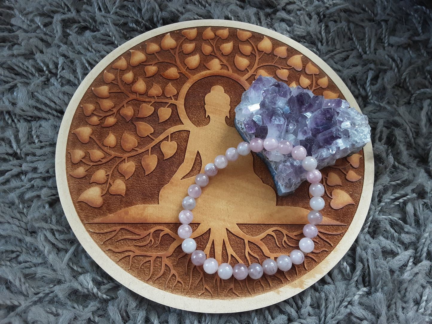 Plaque de chargement bouddha arbre de vie