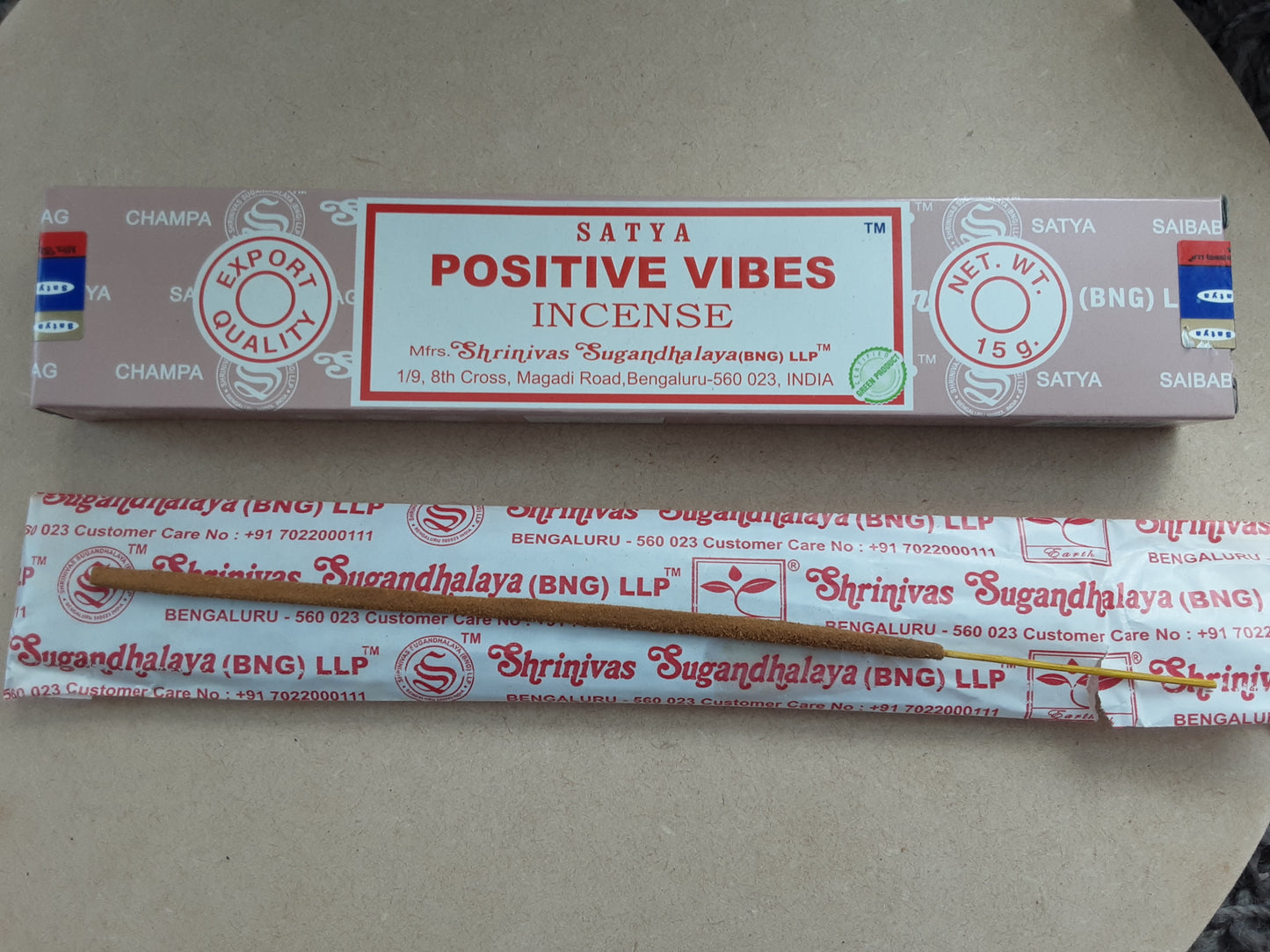 Encens Satya Positive vibes