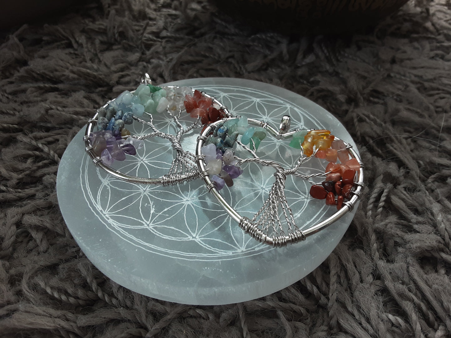 Pendentif 7 chakras