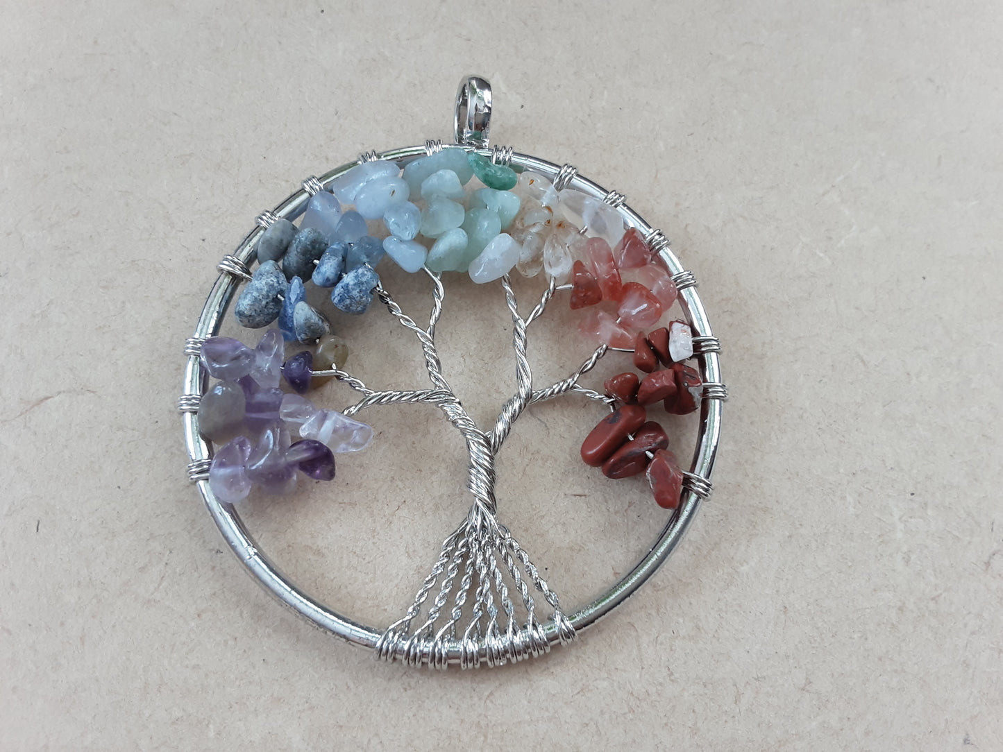 Pendentif 7 chakras