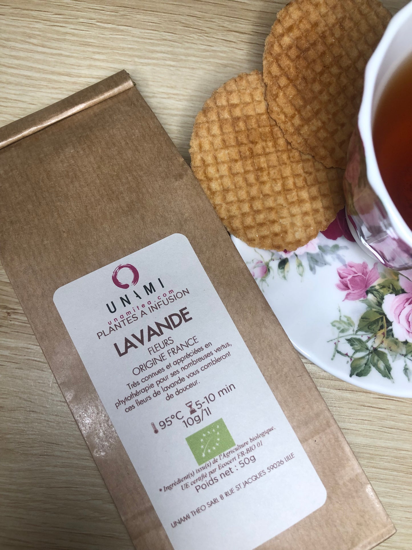 Infusion Lavande Fleurs - Unami - Bio