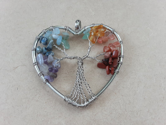 Pendentif 7 chakras